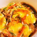 クック0R5B2D☆'s cooksnap of when they made カニカマで作る中華かに玉丼.