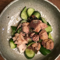 クックQ7W413☆'s cooksnap of when they made ☆サバ缶ときゅうりで簡単に1品.