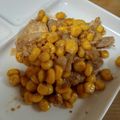 青もみじ1234's cooksnap of when they made 豚バラと菜の花の、味噌バターコーン炒め.