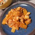 よちりん's cooksnap of when they made 甘辛♪豚肉と干し芋のキムチ炒め.