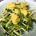 ピニヨ's cooksnap of when they made アボカド水菜のレモンわさび醤油サラダ.