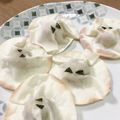 トラユリ's cooksnap of when they made ハロウィンのお化けカボチャサラダ♪.
