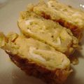 gakky's cooksnap of when they made なめたけ巻き卵.