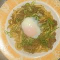 クック0D86KH☆'s cooksnap of when they made すき焼き風うどん.
