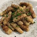 あーちゃんmama♪'s cooksnap of when they made 肉巻き長芋の甘辛煮.