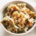 ゆーちゃん＃26's cooksnap of when they made 甘塩鮭としめじの炊き込みご飯.