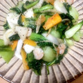 楽楽楽してる's cooksnap of when they made 定番おかず イカと青梗菜の炒め物.