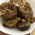 ポメちょん's cooksnap of when they made 焼きみどりなす〜白だしで♪私的に初食材.