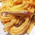 ｺｰｷﾞｰ姫's cooksnap of when they made さつま芋、ちくわ、玉ねぎのかき揚げ♪.