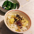 晴～♪'s cooksnap of when they made さつまいもごはん【柏市学校給食】.