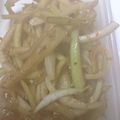 クックS7VBBC☆'s cooksnap of when they made 大根の皮のきんぴら.