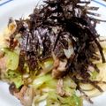とらねこ♪'s cooksnap of when they made ツナとキャベツの和風パスタ.