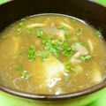 yamabuki1's cooksnap of when they made 我が家の味噌汁♡たたき長芋としめじ.