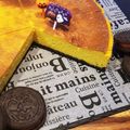 ロッタちゃんでロッタ's cooksnap of when they made ＊ハロウィン♫かぼちゃのチーズケーキ＊.