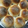 クック8VDZRD☆'s cooksnap of when they made 全粒粉生地のあんぱん〜HB生地捏ね〜.