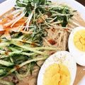hiromi0163's cooksnap of when they made ランチに！5分で★ピリ辛ごま味噌そうめん.
