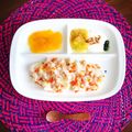 ちゃぴ♥'s cooksnap of when they made 離乳食初期 さつまいもと人参のお粥。.