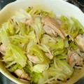 mmiom's cooksnap of when they made 春キャベツと鶏モモの味噌マヨにんにく炒め.