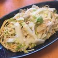 2828mina's cooksnap of when they made 余った鮭フレークdeピリ辛！白菜パスタ♪.