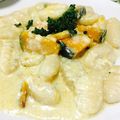sbx2tm3's cooksnap of when they made カボチャの米粉ニョッキ★ゴルゴンゾーラ.