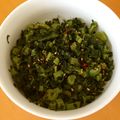 ゆすひと's cooksnap of when they made 聖護院大根の茎と葉の辛いふりかけ.