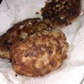 花団子＊'s cooksnap of when they made 魚焼きグリルで揚げないチーズとんかつ.
