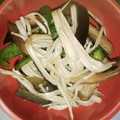 TAMOKI☆'s cooksnap of when they made 簡単☆茄子とピーマンえのきの塩昆布炒め.