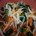 恐竜mama's cooksnap of when they made もやし＆ほうれん草＆人参の即席ナムル.