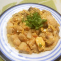 えれぼん's cooksnap of when they made 鶏もも肉といり卵の炒め物♪簡単夕食おかず.