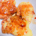 tekkokko☆'s cooksnap of when they made ●さつま芋と木綿豆腐のやや辛ソースかけ●.