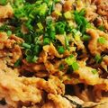 ＯＢＵ's cooksnap of when they made 丼にもお弁当にも！豚肉とシソの甘辛炒め.