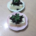 ラリー＆サラ's cooksnap of when they made 簡単☆たまご豆腐に、ごま＆ひじき♪.