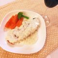 ﾏﾅﾐｸﾛ's cooksnap of when they made ジブリ飯*鱈のソテー～ほんのり紅の豚風～.