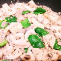ニコにゃんママ's cooksnap of when they made ちゃちゃっと☆ひき肉とレンコンの味噌炒め.