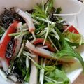 erumo11's cooksnap of when they made 混ぜるだけ☆水菜の塩昆布サラダ.