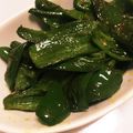yama-chan's cooksnap of when they made ピーマンがおいしい！ピーマンの素揚げ.
