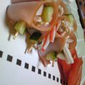 あんぱんまん☆あっこ's cooksnap of when they made お弁当にキュウリ＆カニカマのマヨハム巻き.