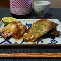 ダイナマイト漆黒's cooksnap of when they made ブリ葱 照り焼き ポン酢山椒.