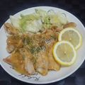 konimegu's cooksnap of when they made 鶏胸肉のレモンバターソース.