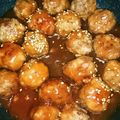 クックASCLT9☆'s cooksnap of when they made 肉団子のトロ～リ甘酢あん♡.