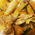 とこぷっぷ's cooksnap of when they made かぼちゃと豚肉の甘辛玉ねぎダレ炒め.