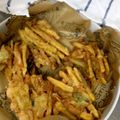 イリエコネクション's cooksnap of when they made 薩摩芋と人参とニラのかき揚げ。.