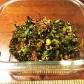 クックI16OS9☆'s cooksnap of when they made 実家の味！大根菜のふりかけ.