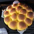 あんかれ's cooksnap of when they made ハロウィン★かぼちゃのちぎりパン.