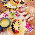 MJIUKNI's cooksnap of when they made ハロウィン♬オムライス弁当.