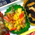 nosso's cooksnap of when they made カニかまとコーンの カラフルかき揚げ☺.