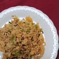 ステラM's cooksnap of when they made 明太子と卵の塩昆布バター炒飯.