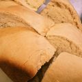 おぎここ's cooksnap of when they made 毎朝の厚切りトースト。ＨＢ食パンの切り方.