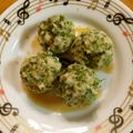 ゆすひと's cooksnap of when they made 大根の葉と鶏挽肉のジャンボ焼売.