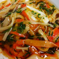 patepateco's cooksnap of when they made かにかまと椎茸の和風あんかけ豆腐.